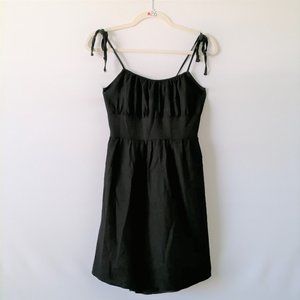 GB Womens Black Sleeveless Spaghetti Strap Mini Tank Dress Size Medium